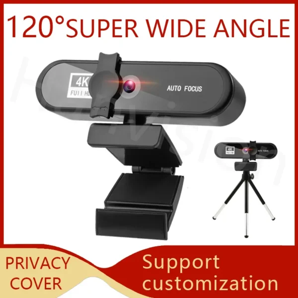 4K Webcam full HD  sound absorption noise reduction - Image 5