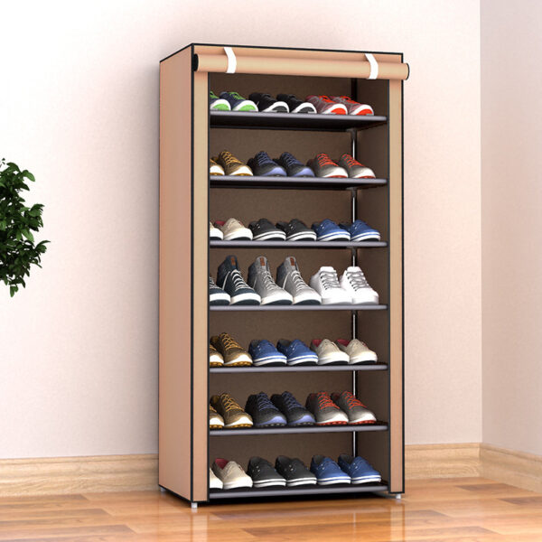 Shoe Rack Rustproof Storage Shoe Cabinet Multi-layer Small Shoe Rack - Image 3