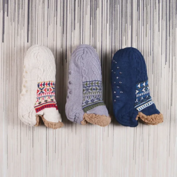 Fall and Winter Floor Socks Home Warm Women Men Socks Snow Socks Sleep Carpet Socks Slippers Socks Men Non-slip Yoga Socks 2024 - Image 4