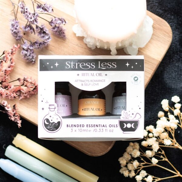 Set of 3 Stress Less Ritual Blended Essential Oils - Image 4