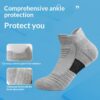 Basketball Socks Thickened Towel-bottom Mid-calf Length Breathable Sweat-absorbing And Non-slip
