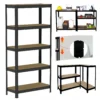 Garage Shelving Unit 5 Tier Heavy Duty Storage Rack UK