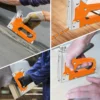 Heavy Duty Staple Gun, 3 in 1 Upholstery Staple Nail Steel Gun with 3000 Staples, Stapler Gun for Wood, Crafts, Carpentry - Image 2