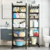 6 Wire Garage Shelving Storage Shelves Metal Shelf Pantry Rack Kitchen Storage Adjustable Shelf,multi-purpose storage rack - Image 4