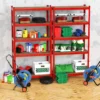 5 Tier Heavy Duty Metal Shelving Unit – Adjustable Garage & Storage Rack (875KG Capacity) - Image 4