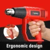 2000W Heavy Duty Heat Gun Kit – Adjustable Temperature with 4 Nozzles (DIY & Professional) - Image 6