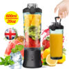 600ML Portable Blender Personal Blender For Shakes Smoothie Maker Fruit Juicer - Image 9