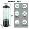 600ML Portable Blender Personal Blender For Shakes Smoothie Maker Fruit Juicer - Image 3