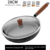 Medical Stone Frying Pan Non-stick Multi-functional Pan Light Oil Smoke Griddle - Image 6