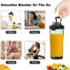 600ML Portable Blender Personal Blender For Shakes Smoothie Maker Fruit Juicer - Image 2