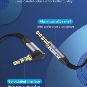 Vention Jack 3.5mm Aux Cable Male to Male 3.5mm Audio Cable Jack for JBL Xiaomi One plus Headphones