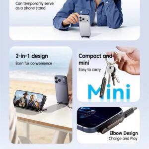 USB-C Phone Stand Adapter 240W Fast Charging – Type C Charger Bracket Holder for Hands-Free Use