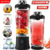 600ML Portable Blender Personal Blender For Shakes Smoothie Maker Fruit Juicer