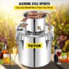 Distillieranlage Moonshine, 50 L Wasser Alkohol Destillierer Moonshine Φ 40 X 40 Cm Kesselfass-Größe, Moonshine Still Distiller Mit Zweifacher Temperaturregelung, Destilliergerät Alkohol - Image 5