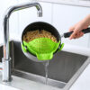 Kitchen Gadgets Silicone Pot Side Drain Stopper