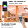 LED Light With 5050RGB Waterproof 24IR Voice Smart - Image 3