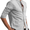 European And American Summer Casual Plain Long-sleeved Cardigan - Image 5