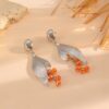silver earring