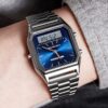 Mens Business Quartz Watch Simple Mens Wristwatch Dual Display - Image 5