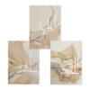 Gold Marble Fluid Abstract Poster Canvas Painting - Image 4