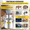 Distillieranlage Moonshine, 50 L Wasser Alkohol Destillierer Moonshine Φ 40 X 40 Cm Kesselfass-Größe, Moonshine Still Distiller Mit Zweifacher Temperaturregelung, Destilliergerät Alkohol - Image 4