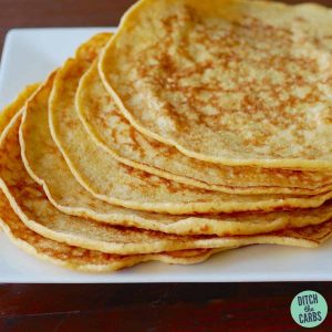 12.Keto Coconut Flour Crepes - Coconut Flour Crepes