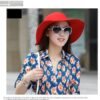 Beige polarized women's sunglasses with UV400 protection