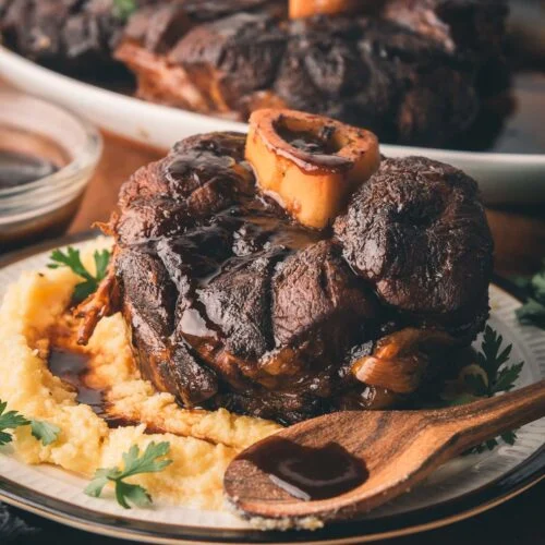 10.Keto Garlic Rosemary Beef Shanks