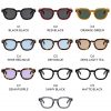 Brown full frame UV400 sunglasses with polygon design
