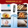 Digital BBQ thermometer for steak chicken and fish