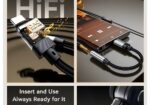 Essager Type C To 3.5mm Jack AUX Cable for iPhone 15 Samsung MacBook Lightning to 3.5mm Headphone Audio Adapter for iPhone14 13