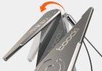 Адаптер Toocki USB C на USB C мощностью 240 Вт со складной подставкой для телефона, конвертер 90 градусов OTG для ноутбука, планшета, iPhone, Samsung