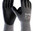 Рабочие перчатки MaxiFlex Ultimate с нитриловым покрытием – дышащие перчатки безопасности с захватом для строительства, склада, DIY и механических работ